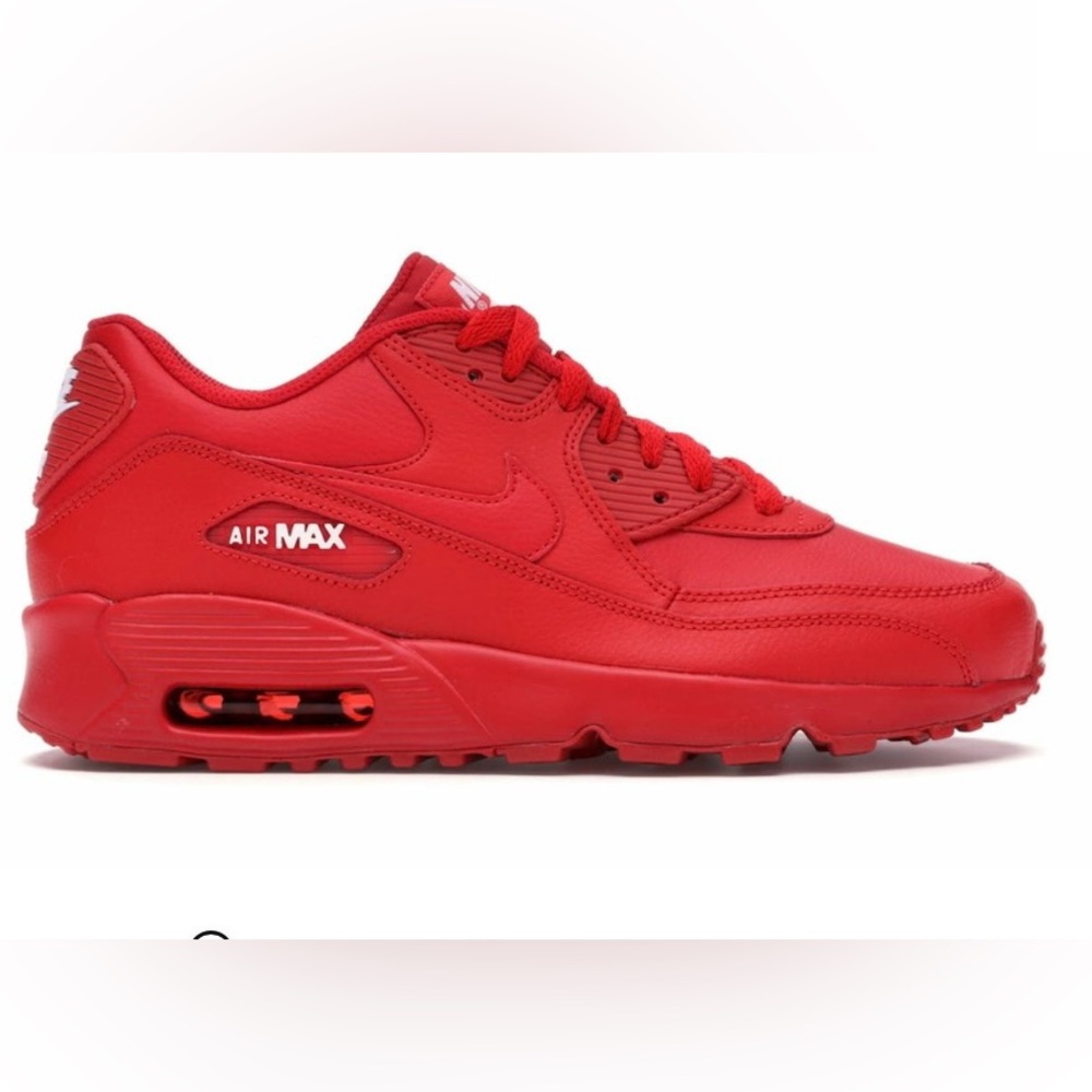 ✨SOLD✨ Nike Air Max 90 Sneakers University Red (GS), 8.5